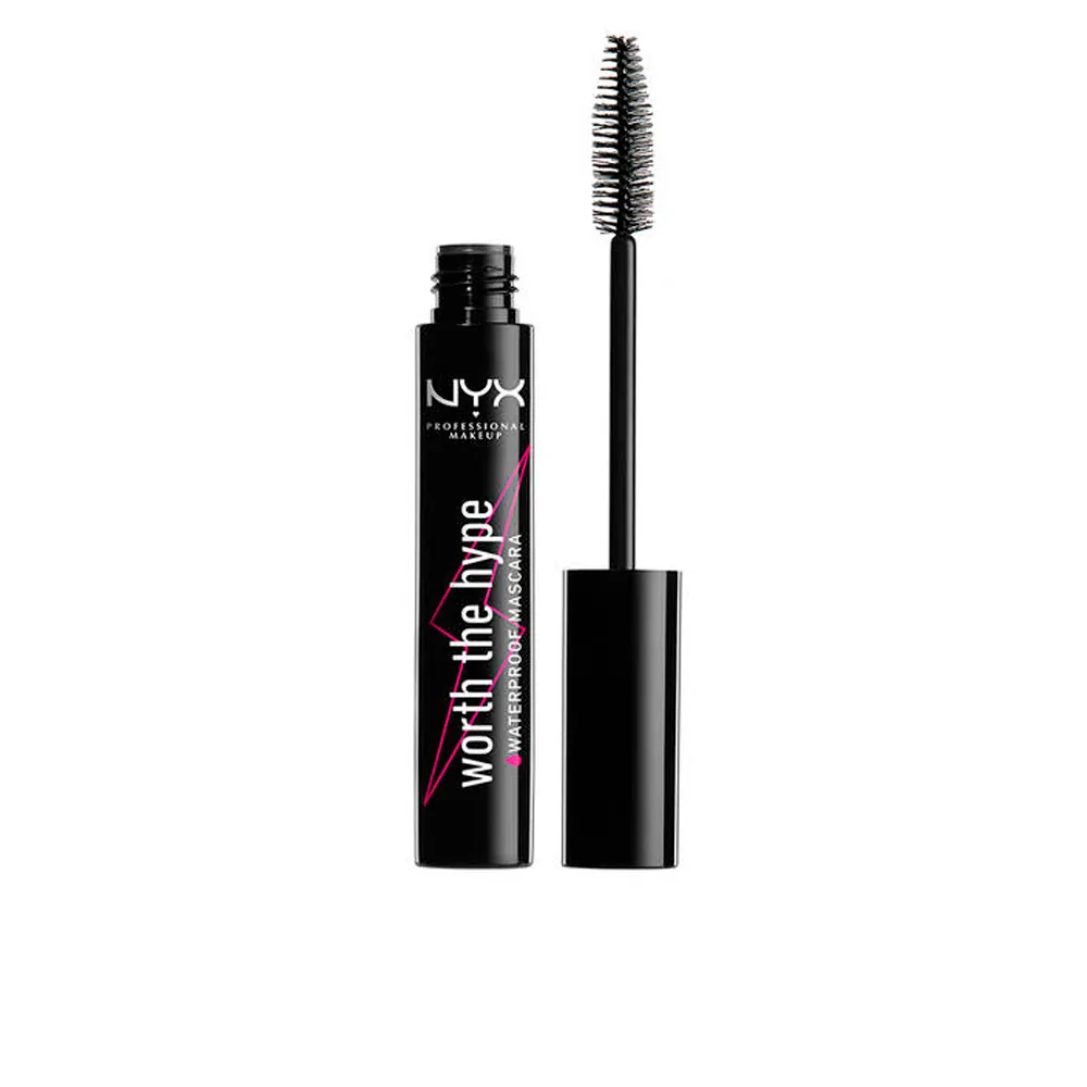 Nyx Professional Make Up, WORTH THE HYPE waterproof mascara