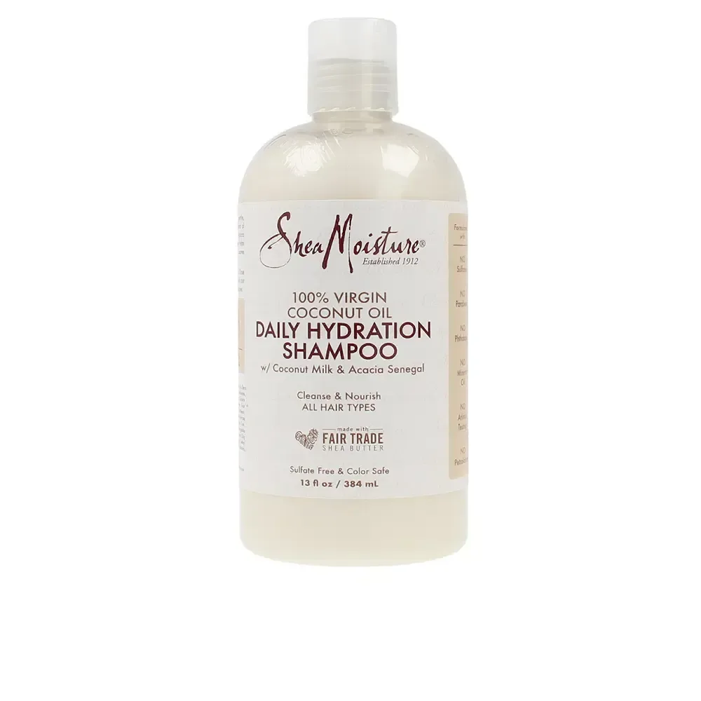 100% VIRGIN COCONUT OIL daily hydration shampoo 384 ml