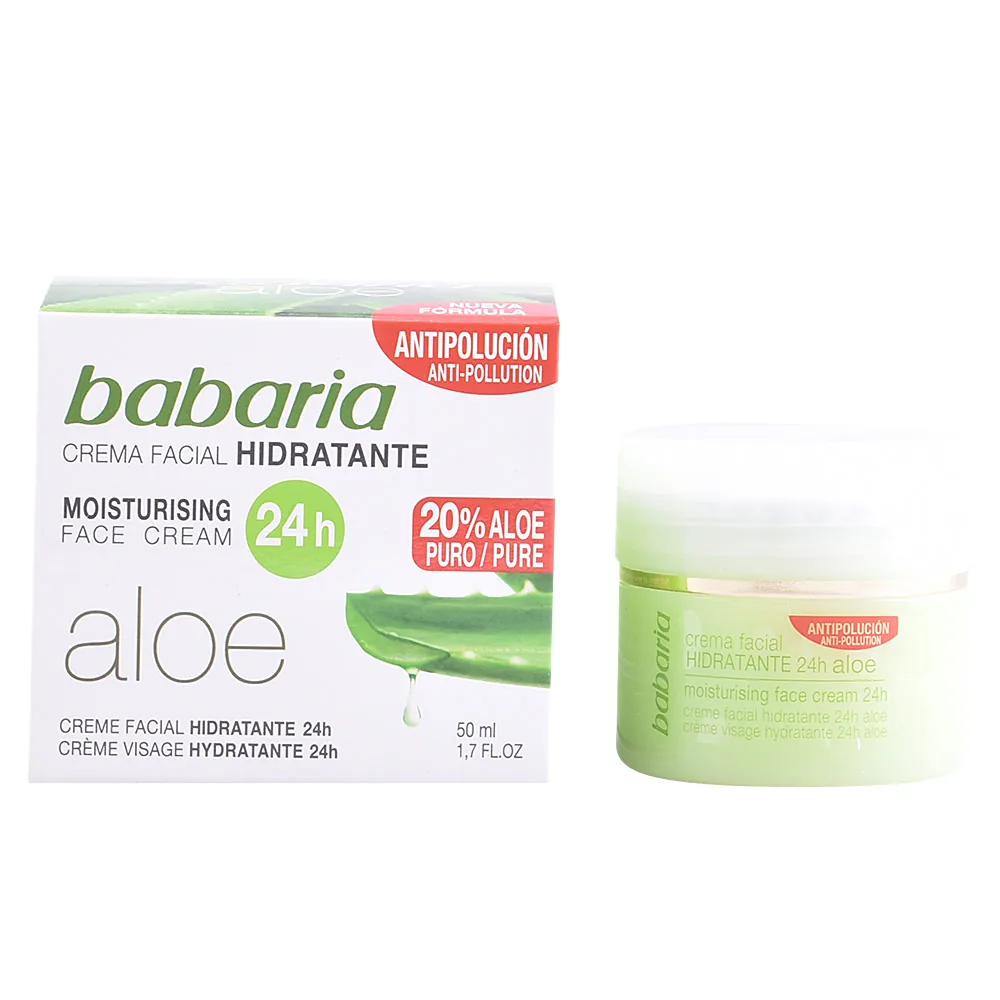 Babaria ALOE VERA 24H moisturising face cream