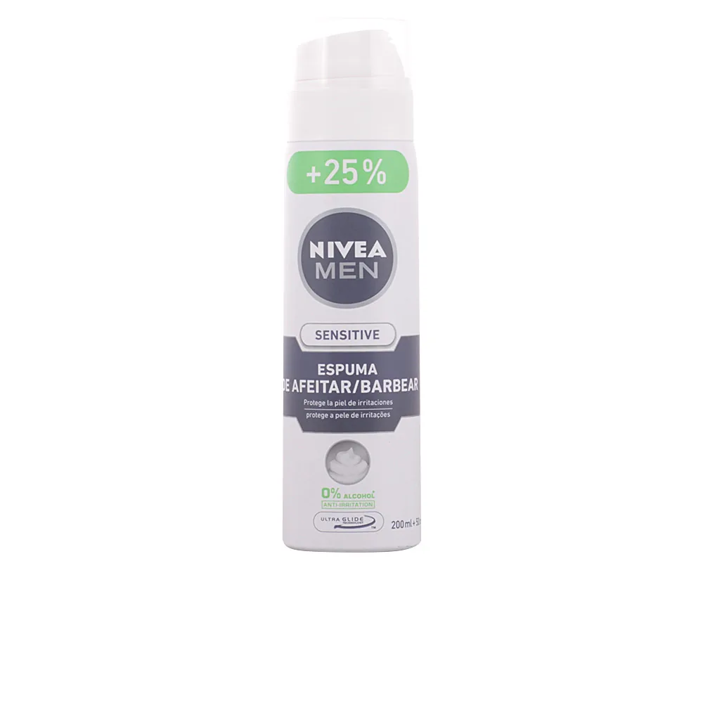 Schiuma dopobarba anti-irritazioni Men Sensitive 0% 250 ml