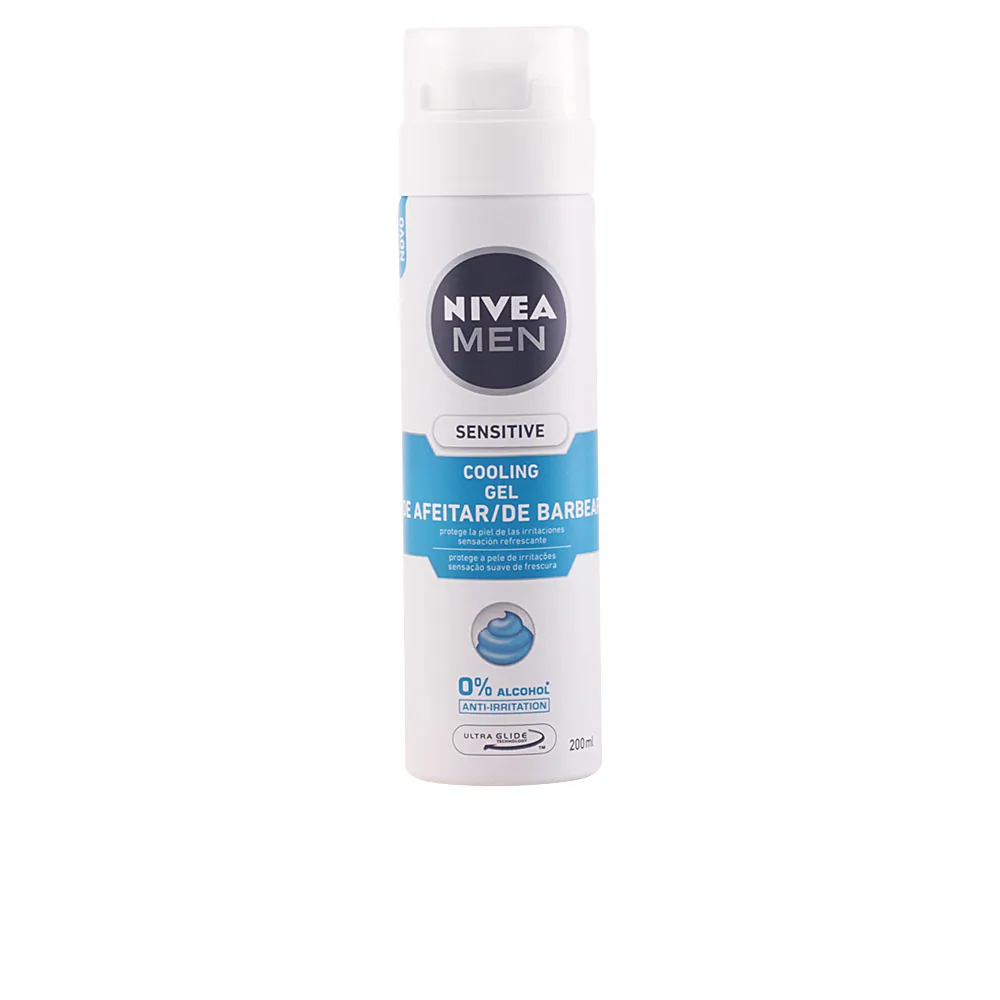 Gel da barba Men Sensitive Cool 0% alcool 200 ml