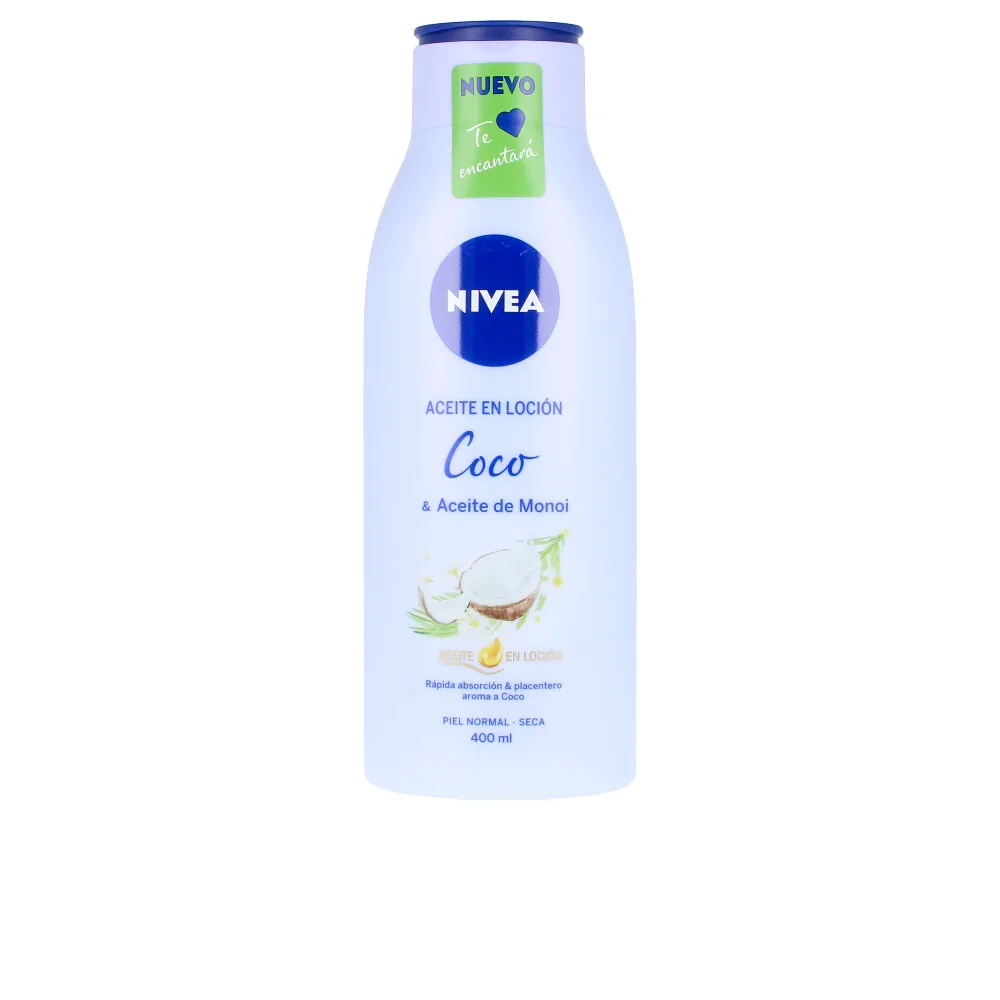 Nivea OIL IN LOTION olio di cocco e monoi