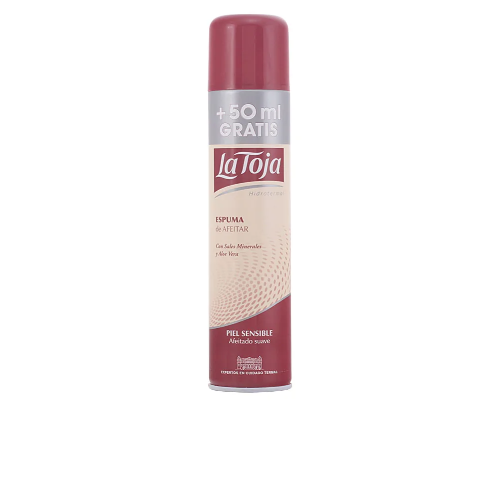 Schiuma da barba idrotermale spray pelli sensibili 250+50 ml