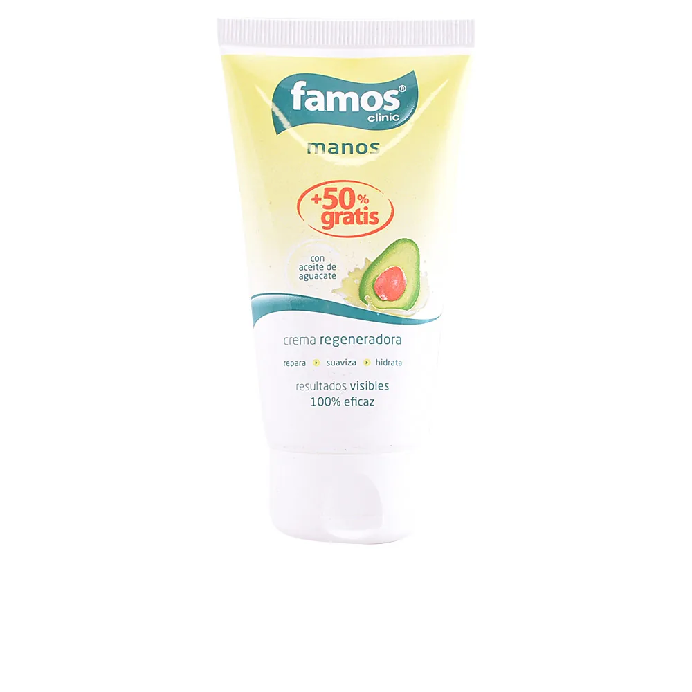 Famos FAMOS crema manos regeneradora aceite de aguacate