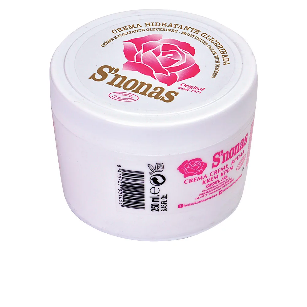 S'nonas crema idratante mani glicerinata 250 ml