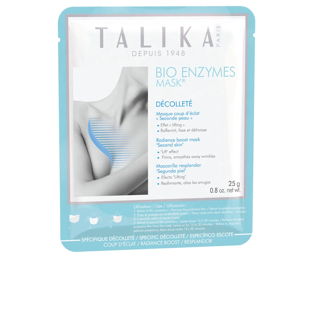 Talika BIO ENZYMES neckline mask