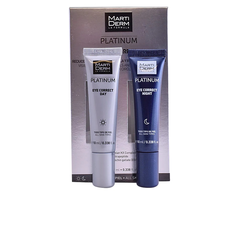 Martiderm PLATINUM EYE CORRECT día y noche