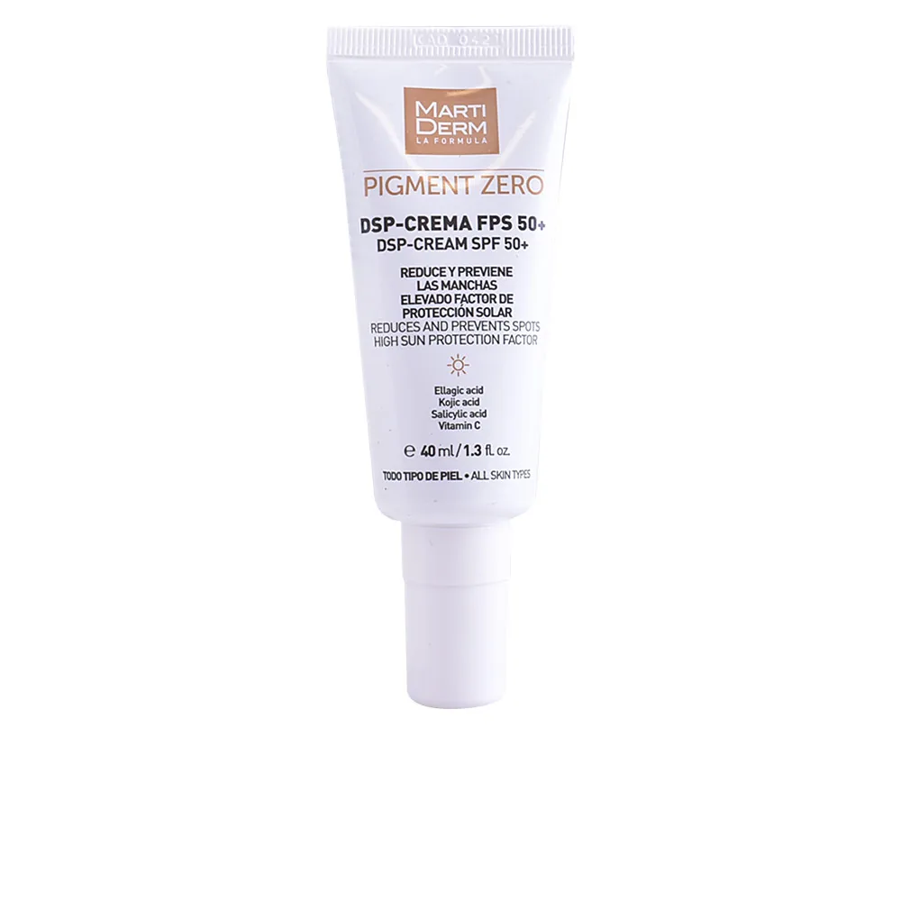 Martiderm PIGMENT ZERO DSP crema despigmentante SPF50+