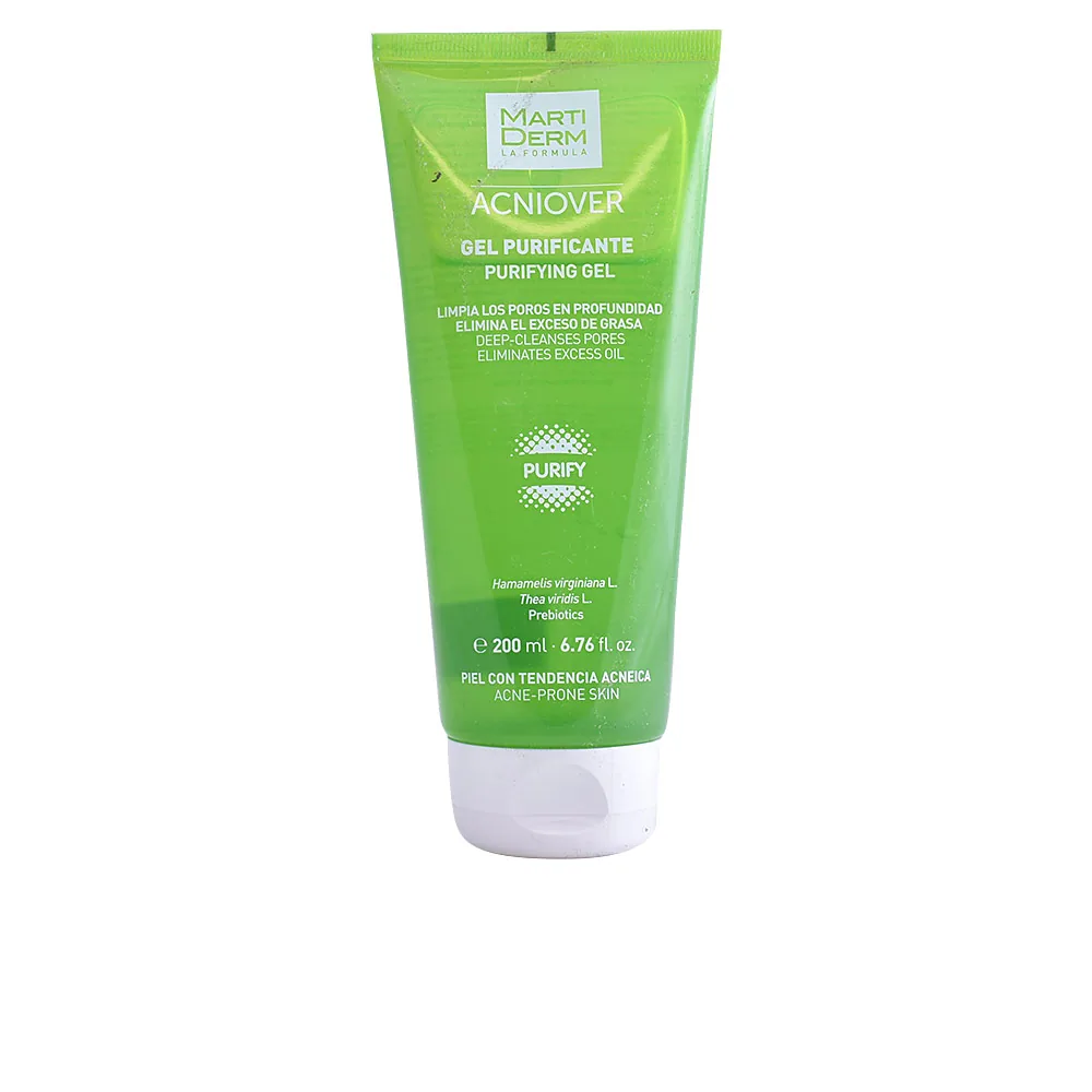 Martiderm ACNIOVER gel purificante piel grasa y acnéica