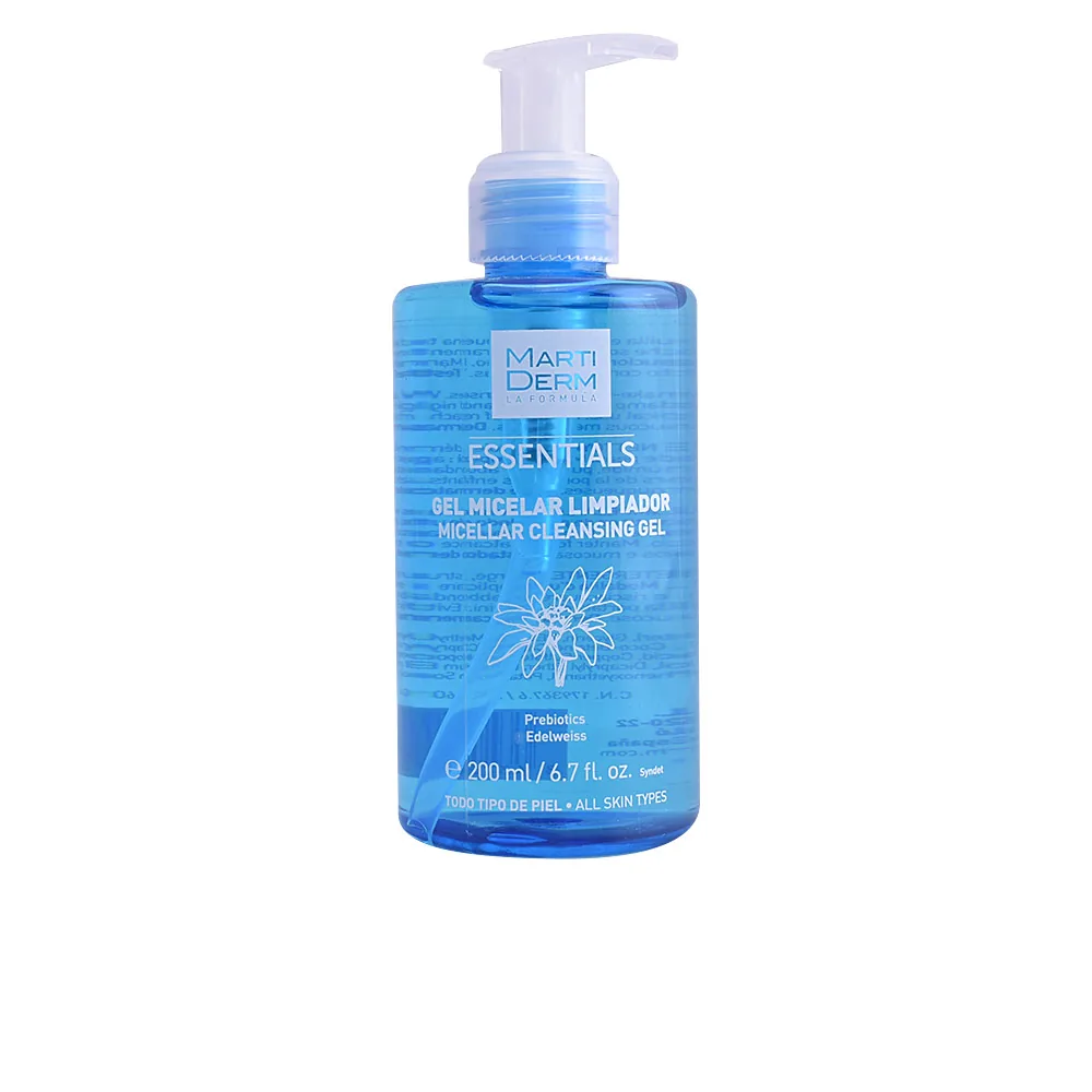 Martiderm ESSENTIALS gel micelar limpiador