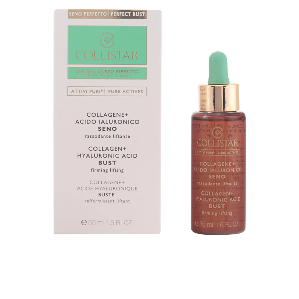 Collistar, PERFECT BODY collagen+ hyaluronic acid bust firming