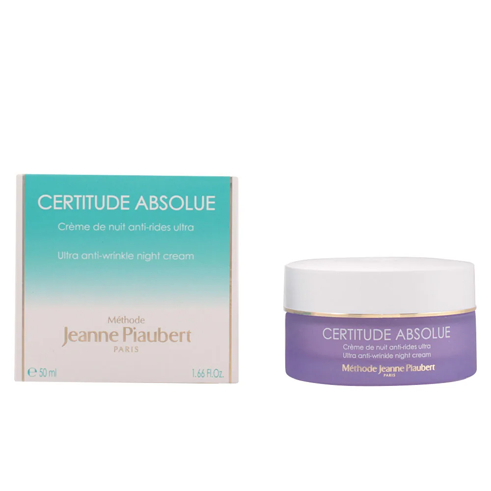Jeanne Piaubert CERTITUDE ABSOLUE crème de nuit anti-rides ultra