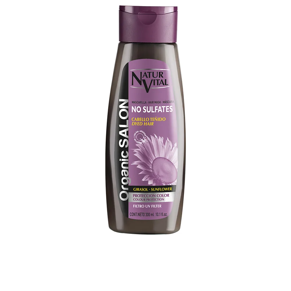 Maschera da salone biologica protezione colore senza solfati 300ml