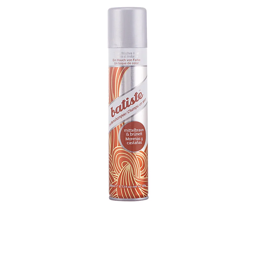 Shampoo secco castano medio e castano 200 ml