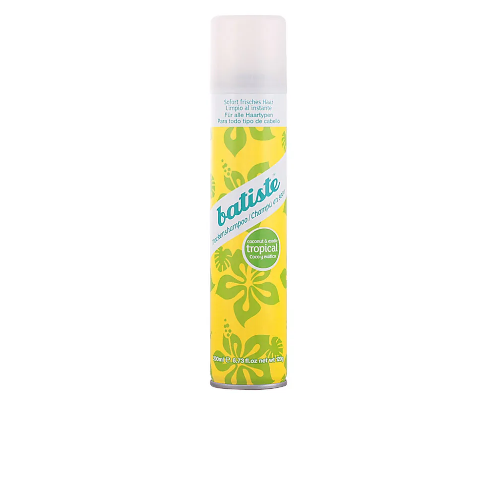 Shampoo secco tropicale al cocco ed esotico 200 ml