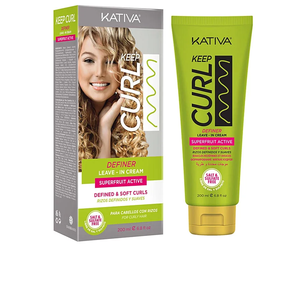 Kativa KEEP CURL definer leave-in cream
