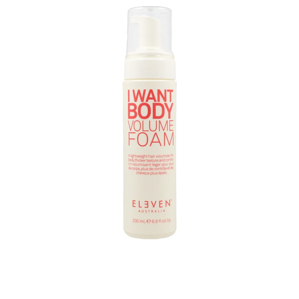 Voglio una schiuma volumizzante per il corpo da 200 ml