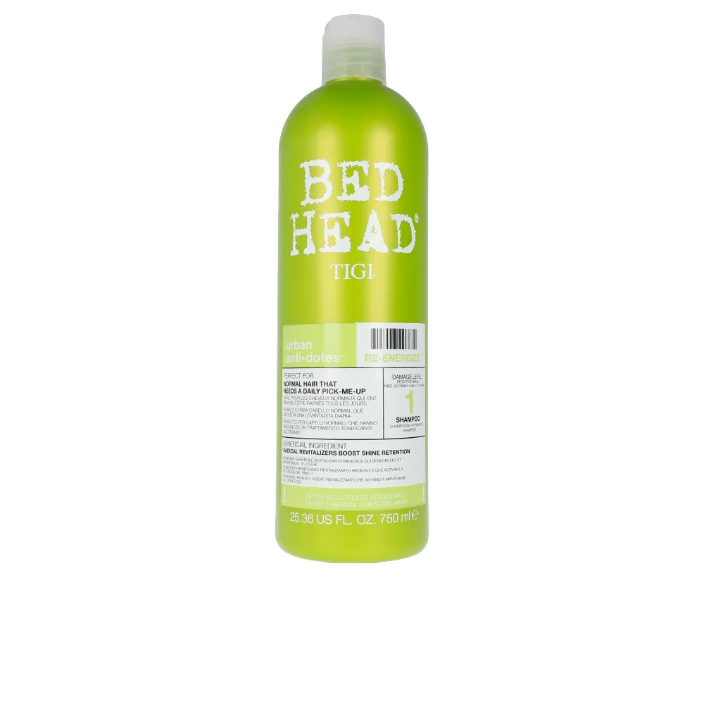 Bed head urban anti-dotes shampoo rienergizzante 750 ml