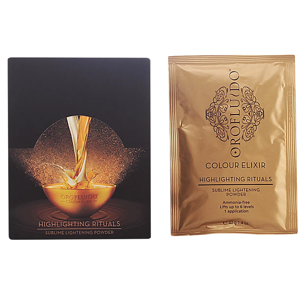 Orofluido hl rituali polvere schiarente 8 x 40 gr