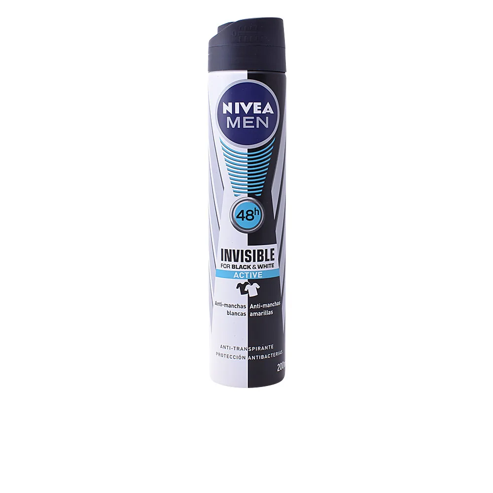 Deo spray attivo Men Black & White 200 ml