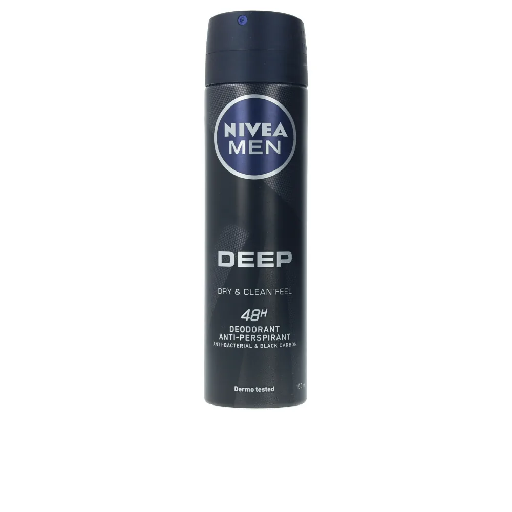 Deo spray uomo carbone nero profondo 150 ml