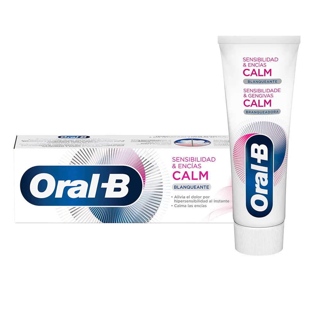 Dentifricio sbiancante per sensibilità e gengive calmanti 75 ml