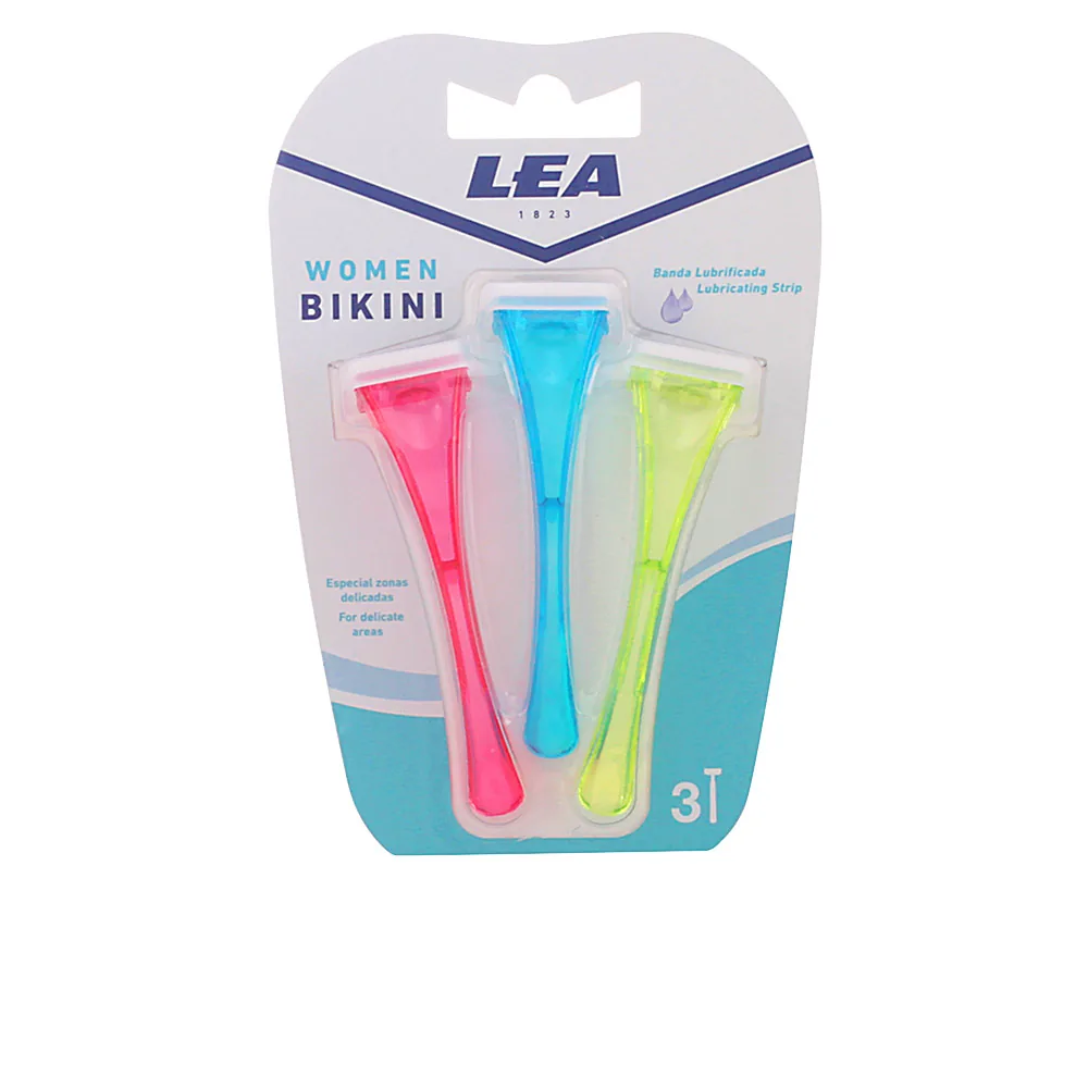 Lea WOMAN BIKINI zonas delicadas maquinilla desechable