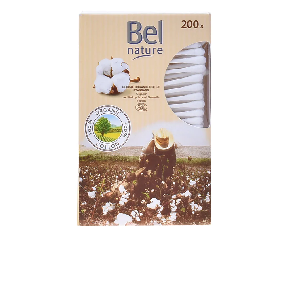 Bel NATURE bastoncillos cartón algodón 100% orgánico