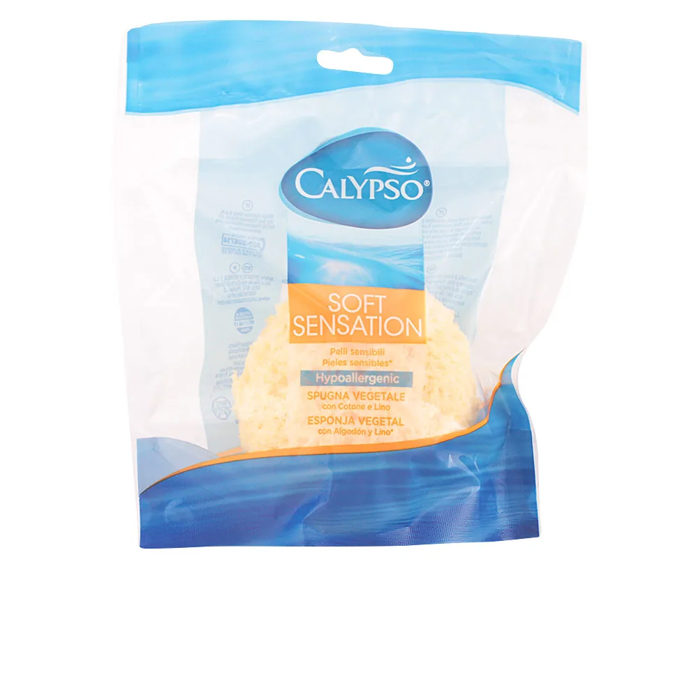 Calypso, SOFT SENSATION esponja vegetal hipoalergénica