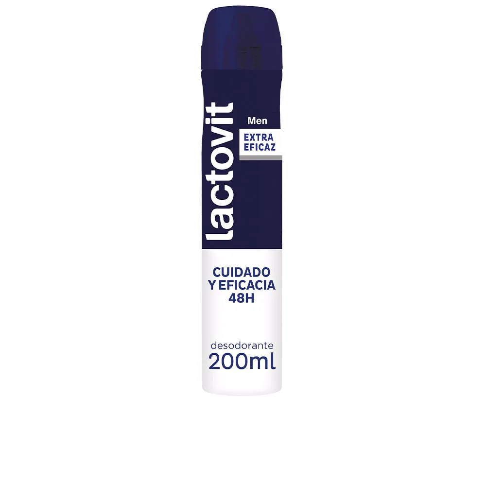 Lactovit MEN EXTRA EFICAZ 0% alcohol 48h desodorante spray