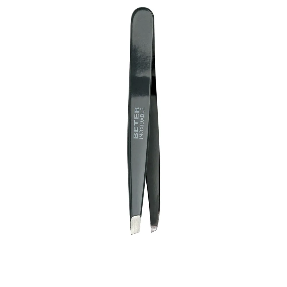 Beter PINZAS depilar con punta oblicua inoxidable esmaltada