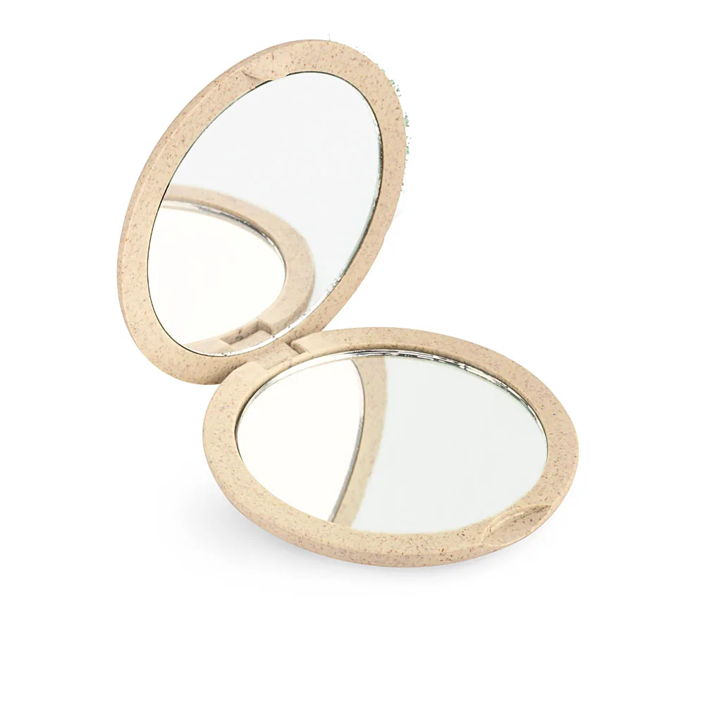Beter ESPEJO bolso natural fiber doble plegable x4