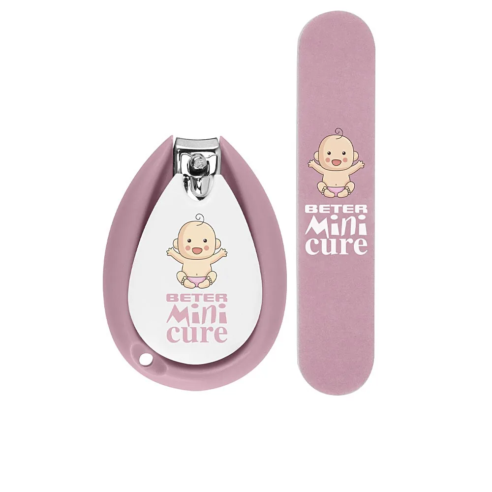 Mini cure baby nail care rosa set 2 pz