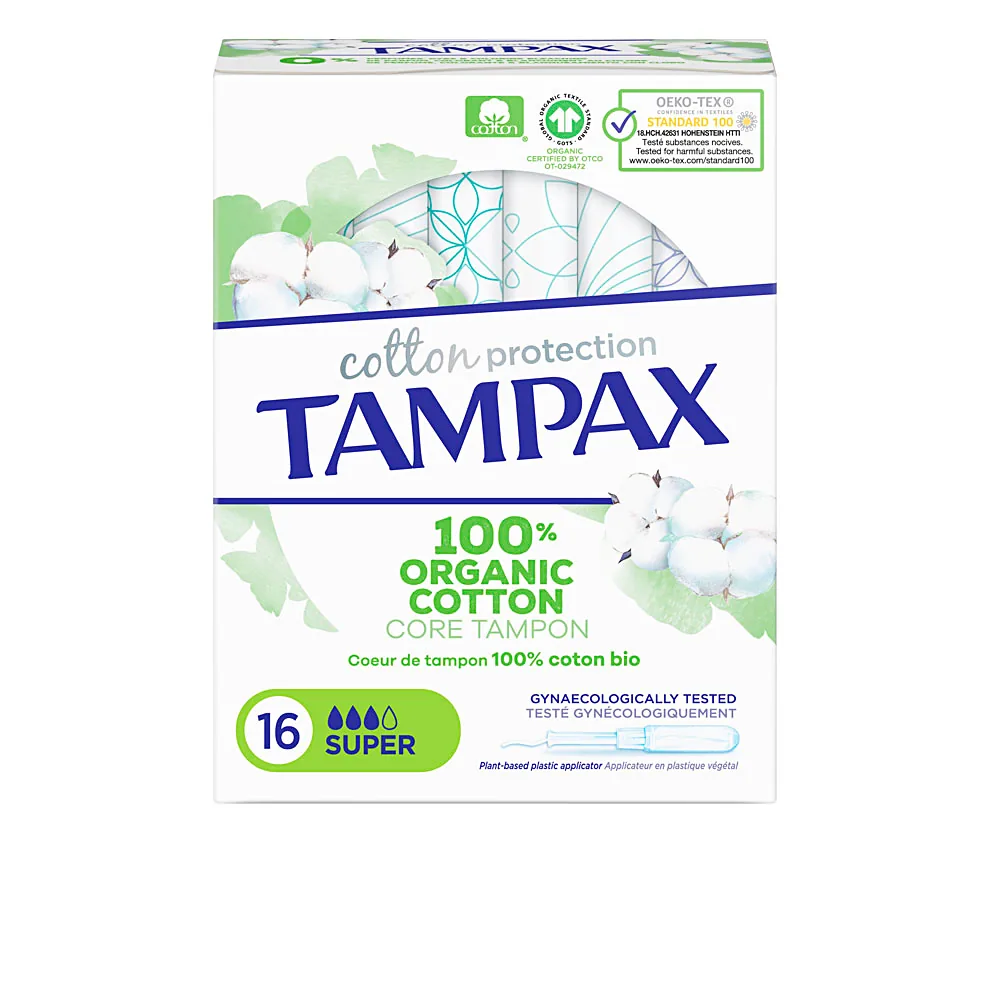 Tampax, TAMPAX ORGANIC SUPER tampón