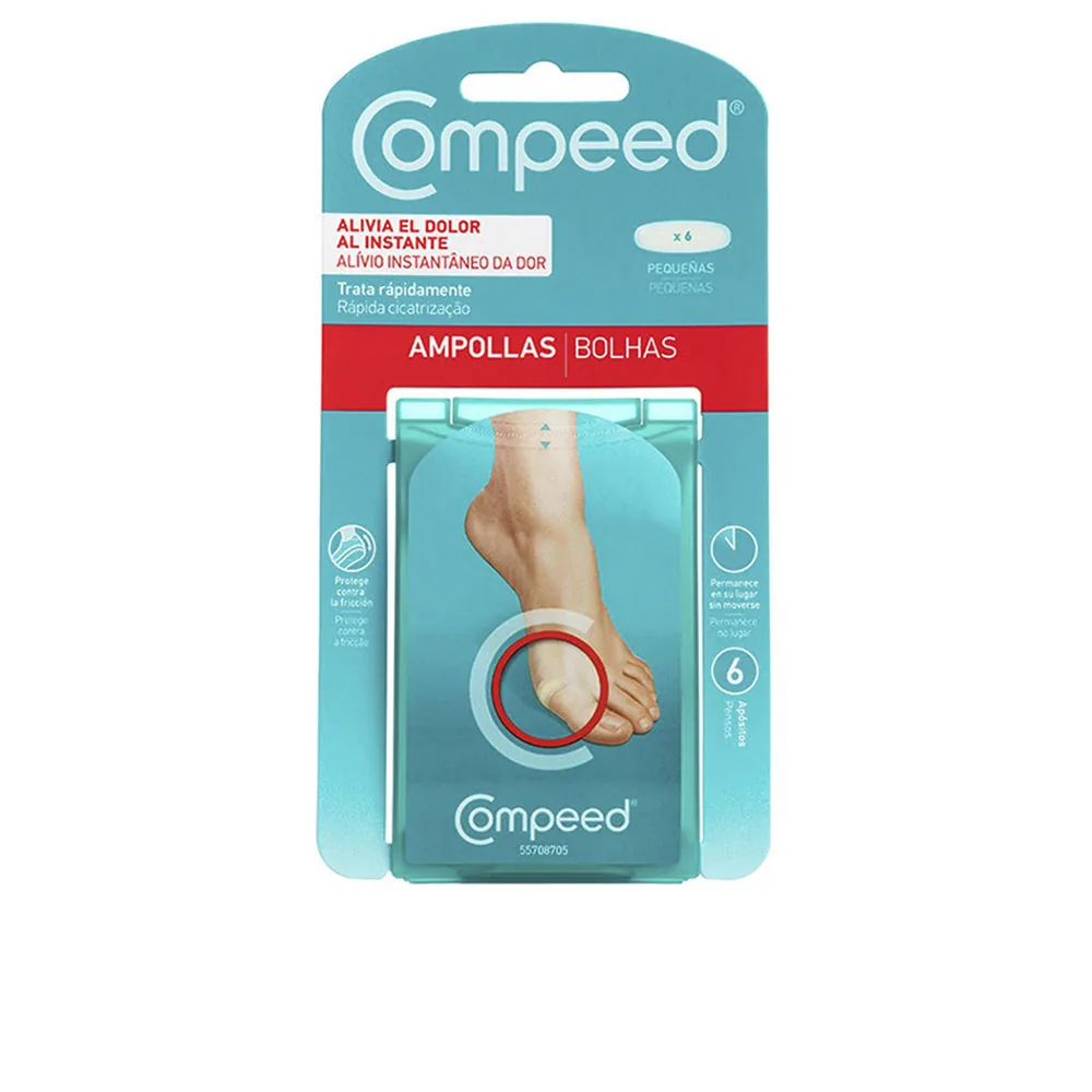 Compeed, AMPOLLAS pequeñas 6 apósitos