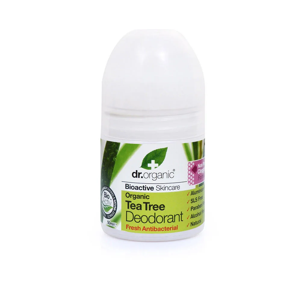 Deodorante bioattivo tea tree roll-on biologico 50 ml