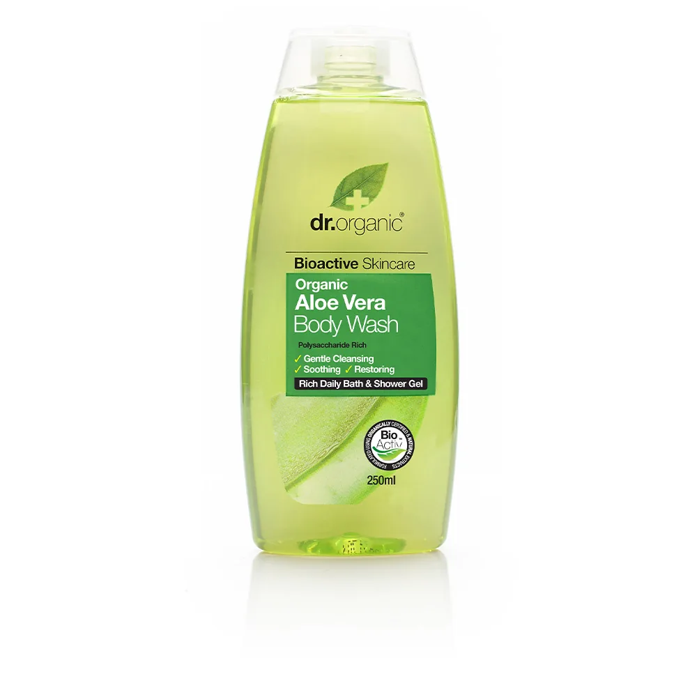 Bagnoschiuma bioattivo all'aloe vera biologica 250 ml