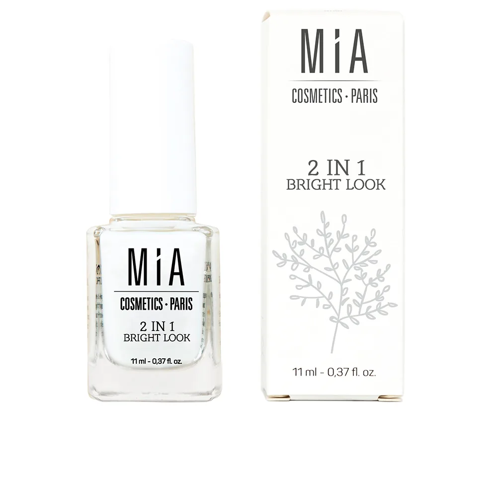 Mia Cosmetics Paris, 2 IN 1 BRIGHT LOOK tratamiento uñas