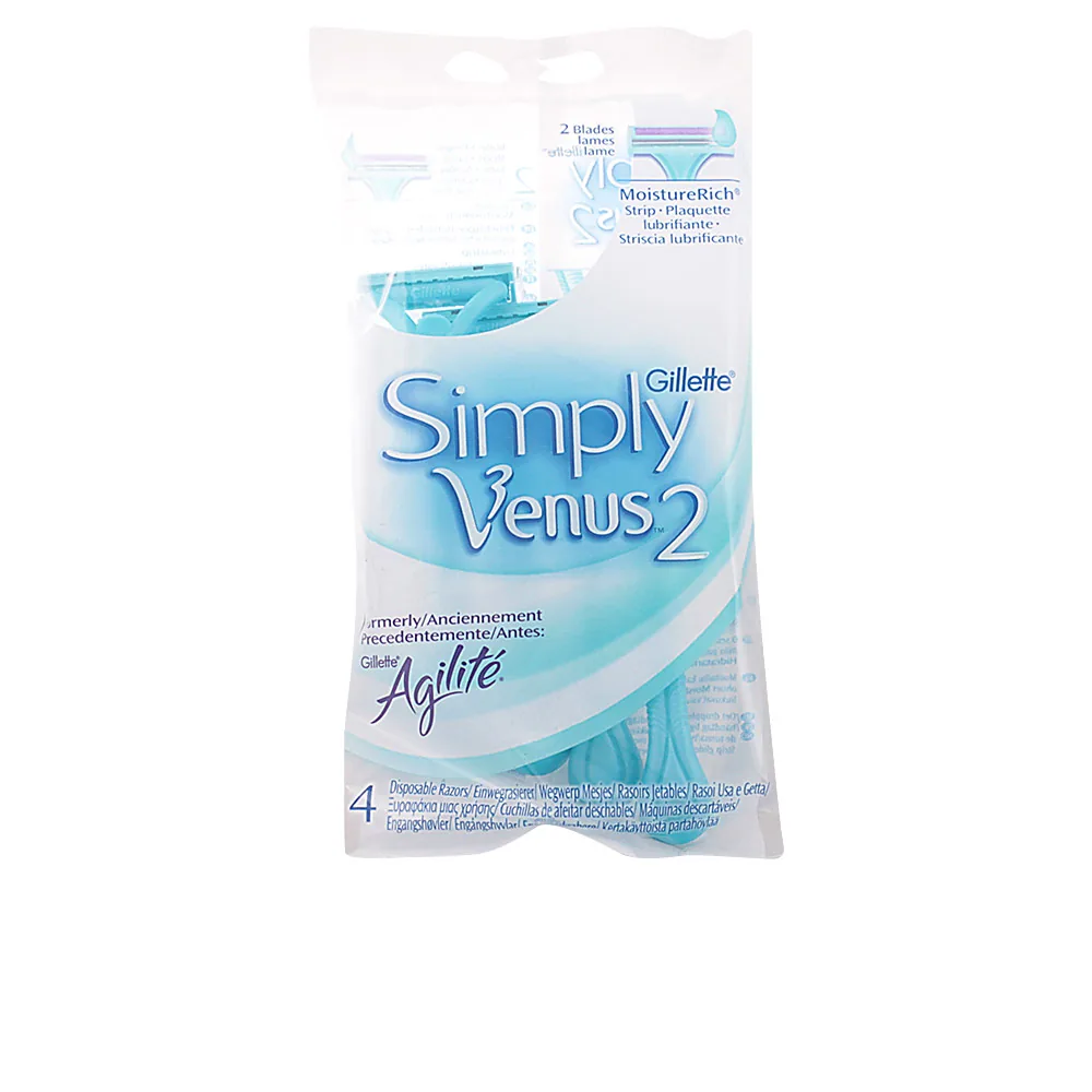 Venus 2 rasoio semplicemente usa e getta 4 unità