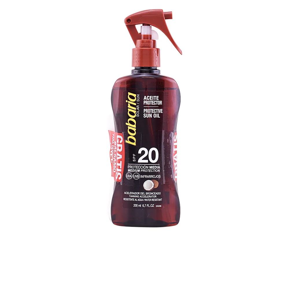 SOLAR ACEITE COCO SPF20 PISTOLA lote