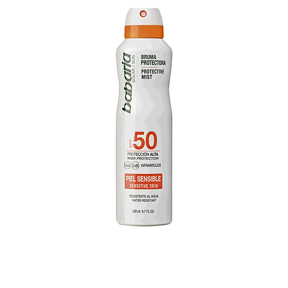Babaria SOLAR PIELES SENSIBLES bruma protectora SPF50