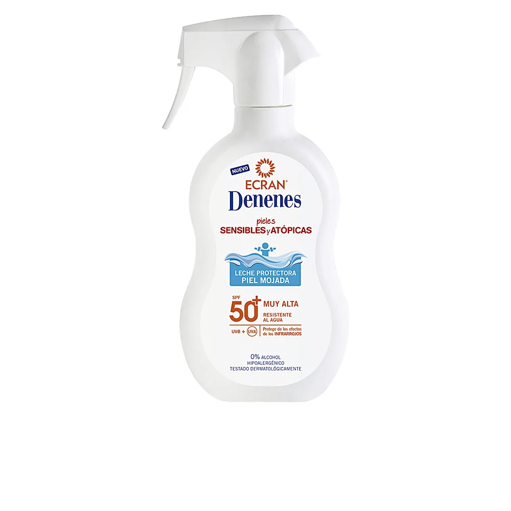 Denenes sol pelle bagnata pelle atopica spf50+pistola 300 ml