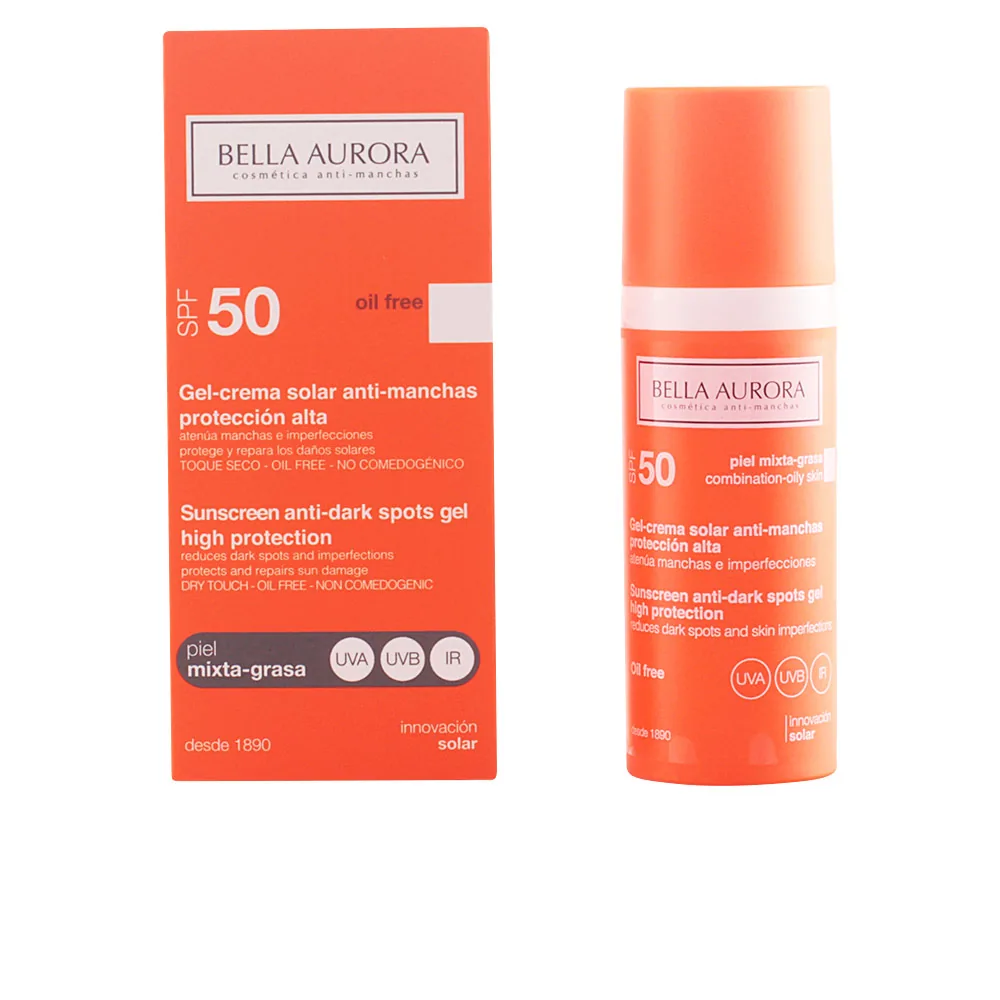 Bella Aurora, BELLA AURORA SOLAR anti-manchas piel mixta-grasa SPF50