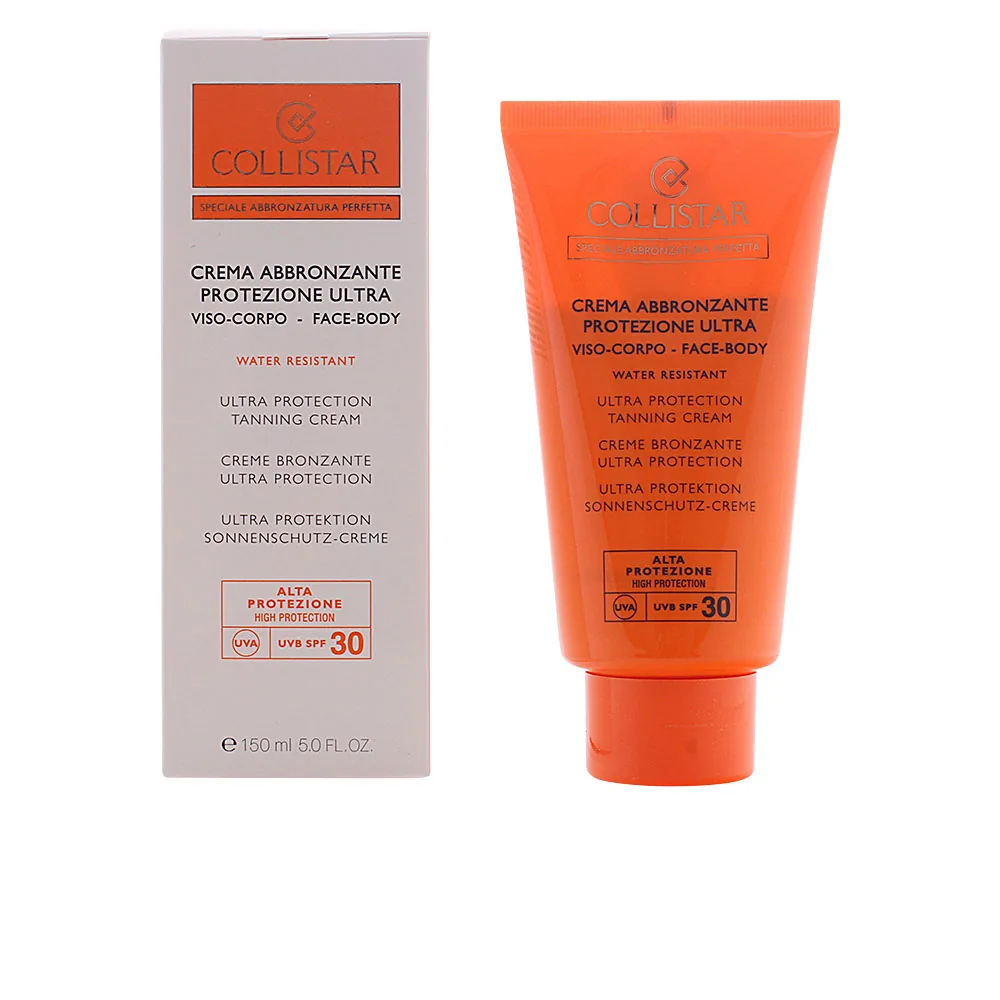 Abbronzatura perfetta e ultraprotezione. crema spf30 150 ml