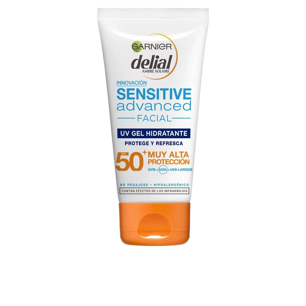 Garnier DELIAL SENSITIVE ADVANCED gel facial SPF50+