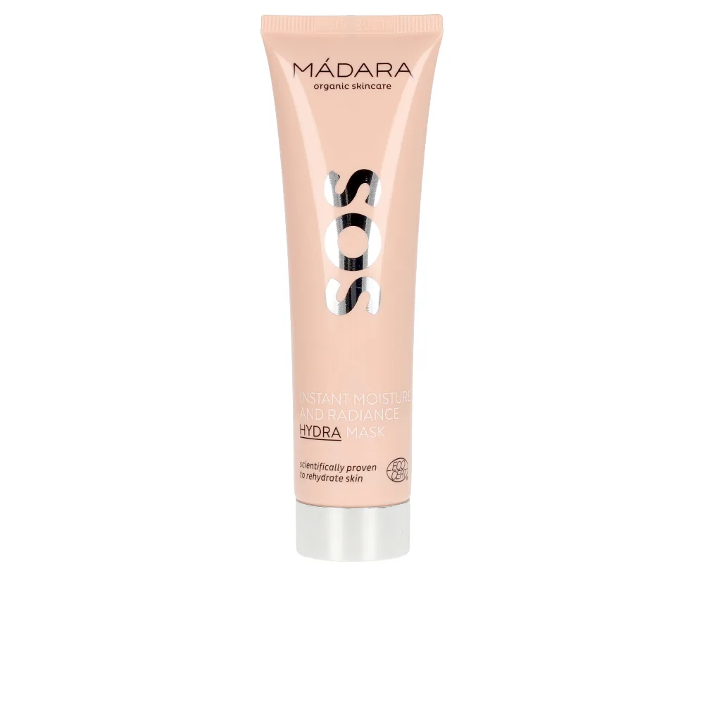 Mádara Organic Skincare, SOS hydra moisture + radiance mask