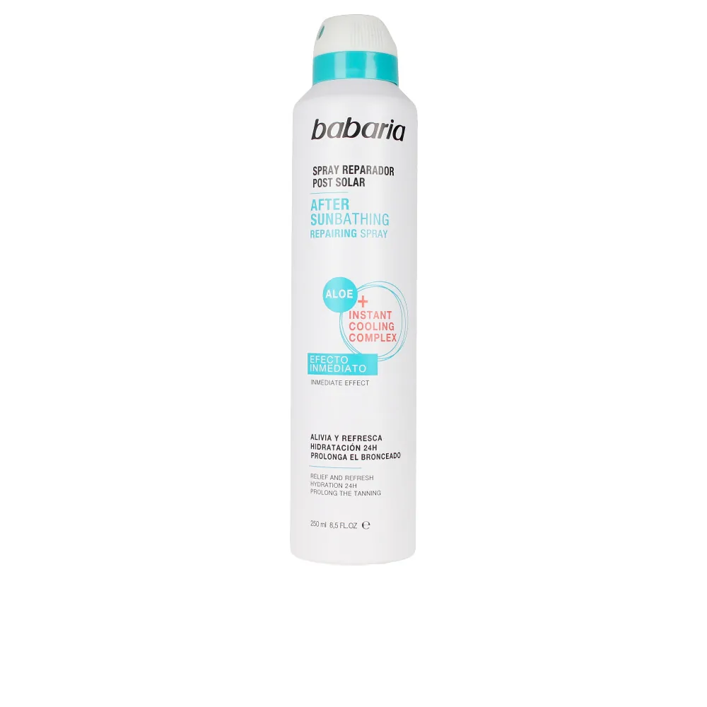 Babaria, SOLAR ALOE VERA AFTER SUN spray reparador