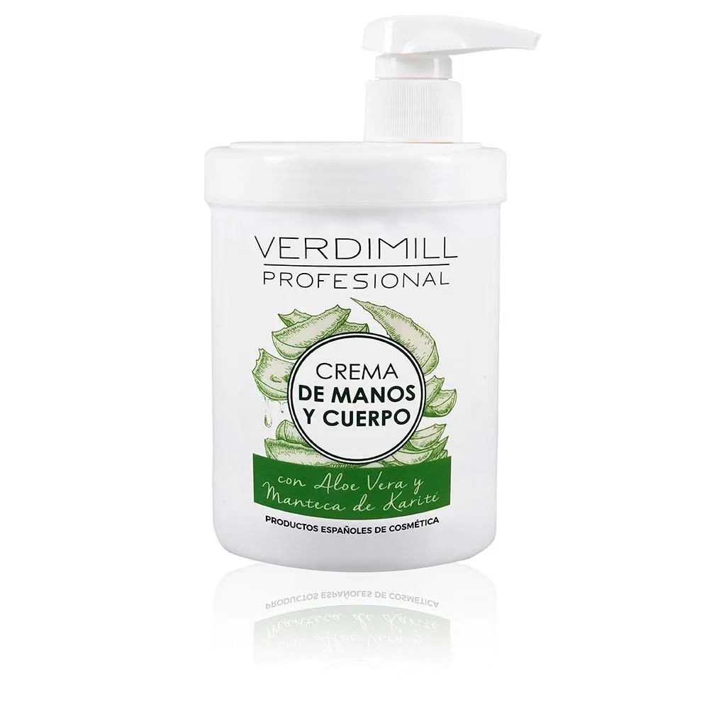 Verdimill crema mani e corpo professionale all'aloe 1000 ml