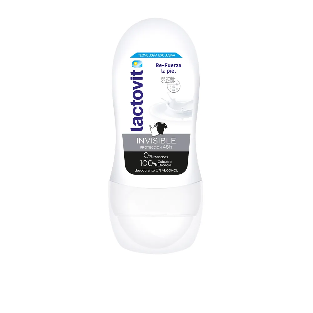 Lactovit, LACTOVIT INVISIBLE ANTIMANCHAS desodorante roll-on