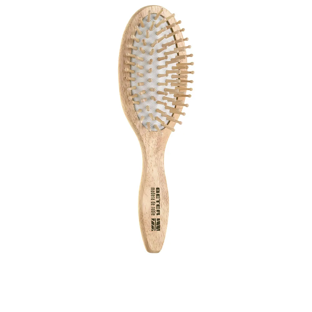 Beter CEPILLO NEUMÁTICO con púas de madera, mango de madera Oak